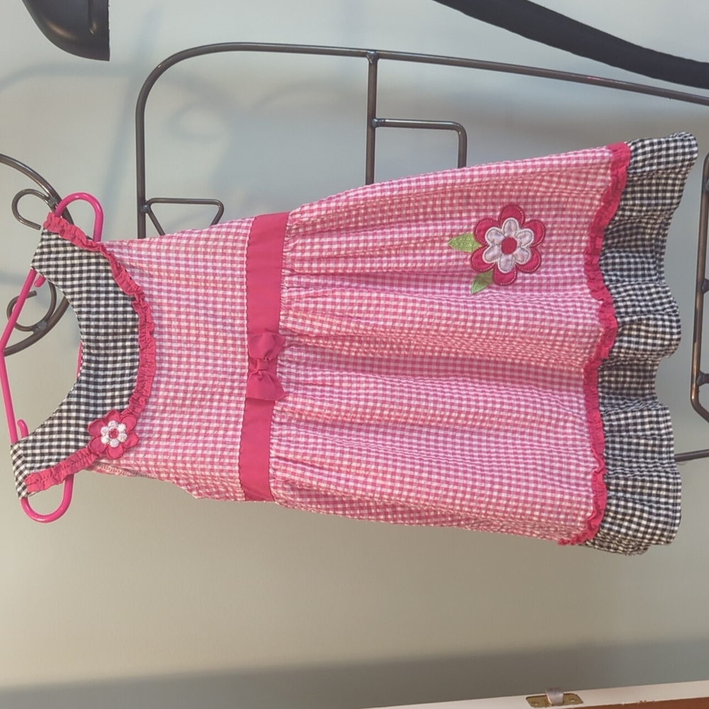 Girls Gingham Dress